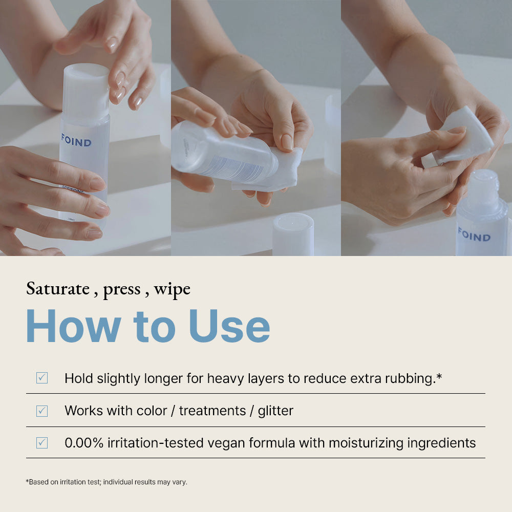 Acetone-free Vegan Comfort Nail Remover